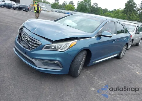 2017 Hyundai Sonata Sport из США, поврежденный, VIN 5NPE34AF1HH489126